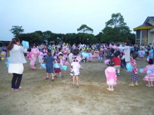 夕涼み会2(みのり幼稚園)