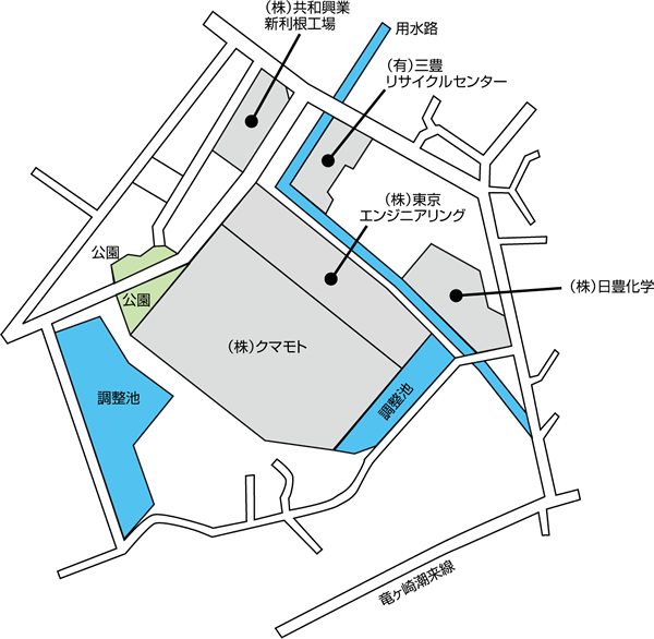 下太田第2工業団地　区画図