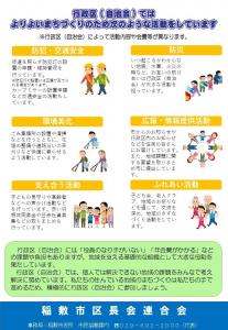 自治会チラシ裏