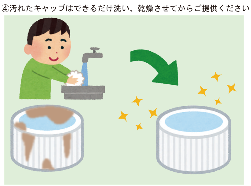 洗浄のお願い