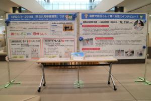 展示の様子