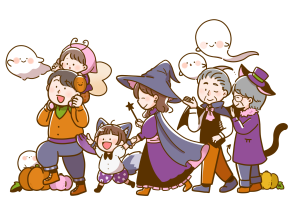 家族でハロウィン