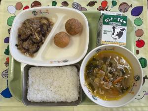 旬の献立 ナス