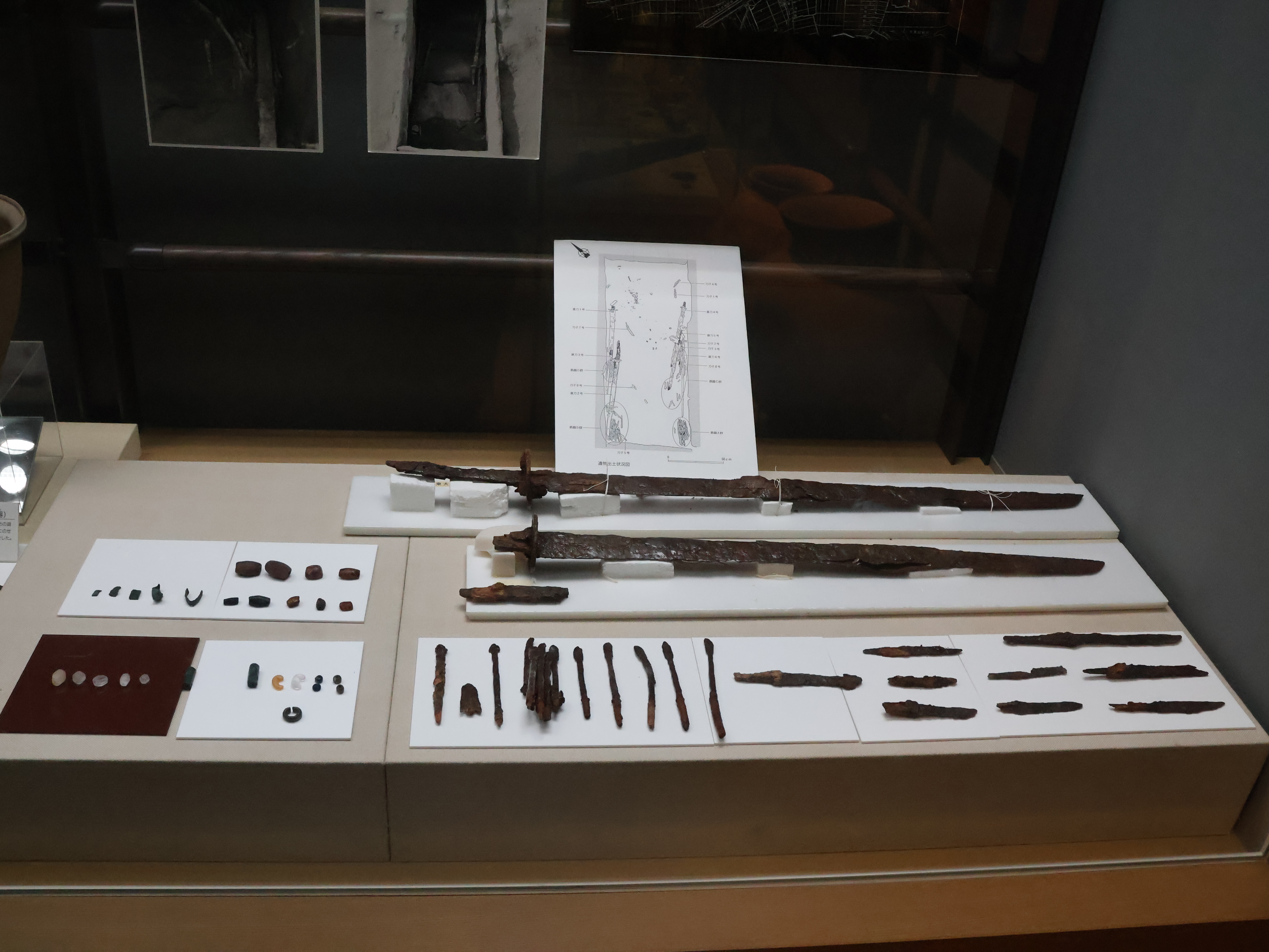 幸田台刀剣類出土品